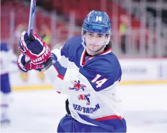  ?? DEAN WOOLLEY/ICE HOCKEY UK ?? British forward Liam Kirk is expected to jump to the Canadian Hockey League next season to continue his hockey progressio­n.