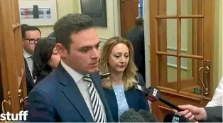  ?? STACEY KIRK/FAIRFAX NZ ?? A new twist has emerged in the saga of Clutha-Southland MP Todd Barclay’s employment dispute with former electorate secretary Glenys Dickson.