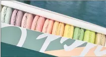  ?? CHANTAL GUILLON ?? Chantal Guillon macarons are again available for purchase at Palo Alto and San Francisco shops as well as online.