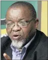  ??  ?? GWEDE MANTASHE