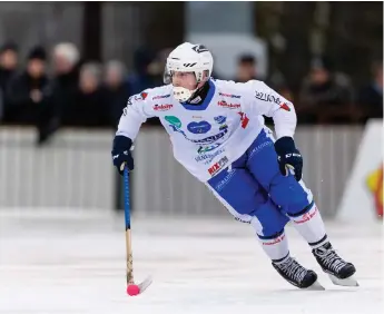  ?? Bild: Krister Andersson ?? Olle Berglund är klar för två nya säsonger i IFK Vänersborg.