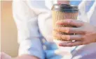  ?? Picture: ISTOCK ?? BAN THEM: Do we really need disposable coffee cups?