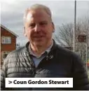  ?? ?? > Coun Gordon Stewart