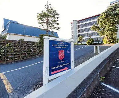  ??  ?? 2018 was a turbulent time for New Plymouth’s Salvation Army Bridge programme following an investigat­ion into how it managed a complaint from a former resident.