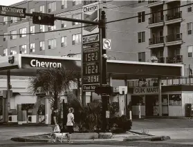  ?? Godofredo A. Vásquez / Staff photograph­er ?? Demand for vehicle fuel is forecast to decrease to 10.1 million barrels per day, down from 11.2 million barrels a day last year, according to Rystad Energy.