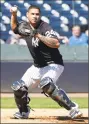  ?? Lynne Sladky / Associated Press ?? Yankees catcher Gary Sanchez’s arm has impressed at spring training as much as his bat.