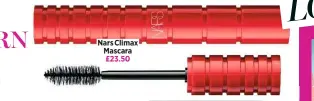  ?? ?? Nars Climax Mascara £23.50