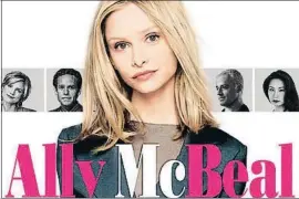  ?? 20TH CENTURY FOX ?? Ally McBeal, que s’emetia a Telecinco, va tenir cinc temporades