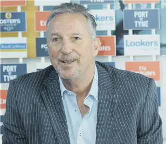  ??  ?? Durham CCC’s new chairman Sir Ian Botham