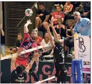  ?? (Photo Gilles Traverso) ?? Les Cannois joueront leur place en Ligue A en finale contre Rennes.