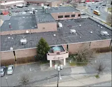  ?? JOHN BERRY — THE TRENTONIAN ?? The Trentonian’s headquarte­rs at 600Perry St. as seen from a drone.