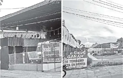  ?? FERNANDO CARRANZA ?? El Food Truck Park Guadalajar­a en Niños Héroes y el Food Truck Park La Calma en López Mateos ya cerraron