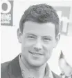  ?? Jordan Strauss/the Canadian Press ?? The late Glee star Cory Monteith will appear in one of his last roles in a film to screen at the Toronto Internatio­nal Film Festival in September.