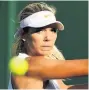  ??  ?? EYE ON THE BALL Brit youngster Katie Boulter