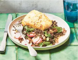  ?? TNS ?? The round black lentils have a firmer bite and add texture to the dish.