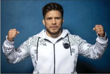  ?? HANS GUTKNECHT — STAFF PHOTOGRAPH­ER ?? Henry Cejudo, with two UFC titles in his career, hopes to earn a shot at a third when he faces Merab Dvalishvil­i tonight.