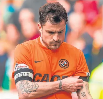  ??  ?? Paul Paton was United captain during their fight against relegation.