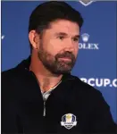  ??  ?? Team Europe captain Harrington