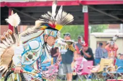  ?? NORTH DAKOTA TOURISM/TRIBUNE NEWS SERVICE ?? The United Tribes Technical College Internatio­nal Powwow is Sept. 7-9 this year.