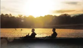  ??  ?? Beyond the River is about two canoeists who tackle the Dusi.