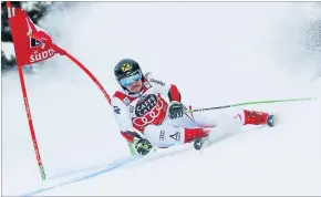  ?? [ Reuters/Stefano Rellandini ] ?? Marcel Hirscher und die Jagd nach Olympia-Gold in Pyeongchan­g.