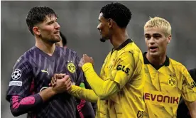  ?? Hendrik Deckers/Borussia Dortmund/Getty Images ?? Borussia Dortmund have beaten Newcastle twice in less than two weeks. Photograph: