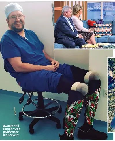 Surgeon who claimed he lost legs to sepsis is accused of ‘causing his ...