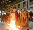  ?? Foto: Claus Braun ?? Viele offene Feuerstell­en sorgten für das besondere Ambiente.