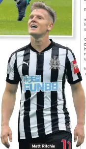  ??  ?? Matt Ritchie