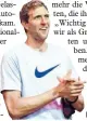  ?? Foto: dpa ?? Nur noch Zuschauer: Dirk Nowitzki.