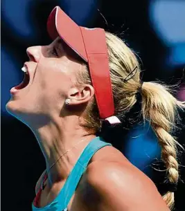  ??  ?? Angelique Kerber kann deutsche Tennis-Geschichte schreiben