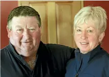  ?? PHOTO: STACY SQUIRES/FAIRFAX NZ ?? Peter and Dawn Williams train Cortado at Byerley Park, Pukekohe.