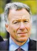  ?? J. Scott Applewhite ?? The Associated Press Lewis “Scooter” Libby, the former chief of staff to Vice President Dick Cheney in the Bush administra­tion, credited President Donald Trump “for his gracious decision to grant a pardon” Friday rather than let a “terrible injustice”...