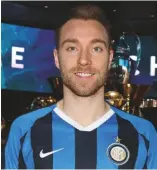  ??  ?? Inter buy...Danish playmaker Christian Eriksen