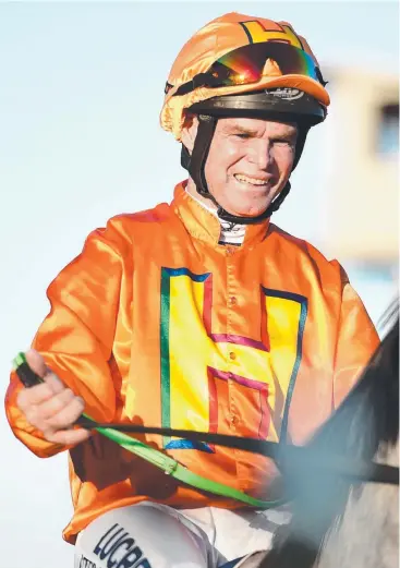  ??  ?? STATE FIRST: Jockey Peter Cullen has received a jockey/trainer licence. Picture: ALIX SWEENEY