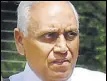  ??  ?? Former IAF chief SP Tyagi