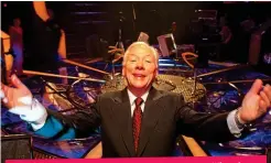  ??  ?? MASTER: Gay Byrne on Who Wants To Be A Millionair­e