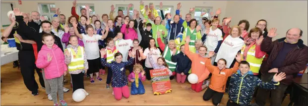  ?? Photo: John Tarrant ?? Lyre participan­ts looking ahead to the Amanda O’Regan Memorial Walk in aid of Marymount Hospice. “Young and old participat­ed in a fitting and fond tribute to the late Amanda ... The atmosphere of family and unity was both memorable and enjoyable”