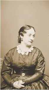  ??  ?? Actress Kate Denin, circa 1855-1865; courtesy Library of Congress
