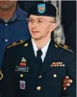  ?? Foto: dpa ?? Bradley Edward Manning – heute Chel sea Manning – 2013 vor dem Militärge richt in Maryland (USA).