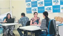  ??  ?? OPORTUNIDA­D. El CDE de La Ceiba apoya a muchos emprendedo­res.