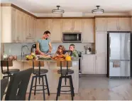  ?? SUPPLIED PHOTO ?? Your culinary aspiration­s will come alive in a Lepine apartment open-concept kitchen.