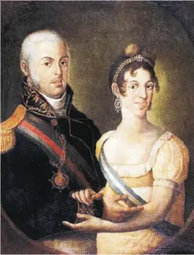 ??  ?? D. João e Carlota Joaquina, um casal às avessas na vida real