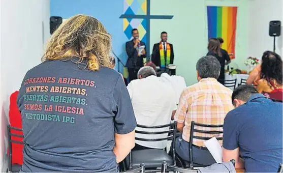  ?? (RAMIRO PEREYRA) ?? Espacio propio. El templo metodista tiene lugar para unas 60 personas y está ubicado en Tucumán y La Rioja de la ciudad de Córdoba.