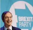  ?? Foto: Reuters ?? Strana pro brexit Nigel Farage si do eurovoleb věří.