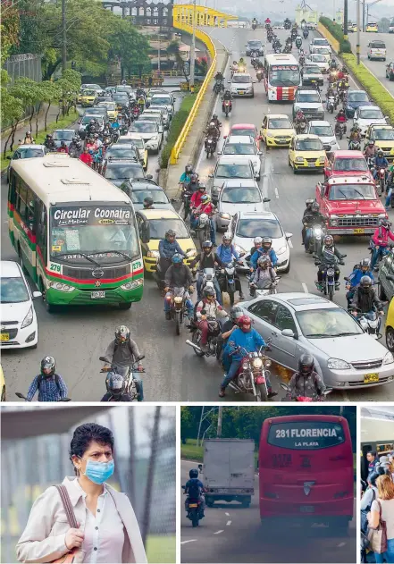  ?? FOTOS JULIO ?? Aunque se temía gran congestión en la mañana, en realidad el tráfico fluyó sin problema.