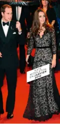  ??  ?? KATE MIDDLETON EN JANVIER 2012