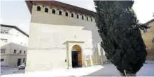  ?? JAIME GALINDO ?? El palacio episcopal de Barbastro, sede del museo diocesano.
