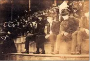  ?? THOMAS CARTER ?? This undated photo provided by Georgia Tech alumnus Andy McNeil shows a Georgia Tech home game during the 1918 college football season.