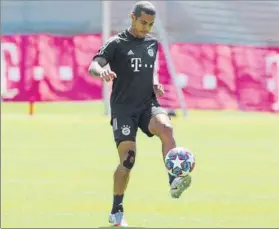  ?? FOTO: GETTY ?? Thiago Alcántara, mediocampi­sta del Bayern, pretendido por City y Liverpool